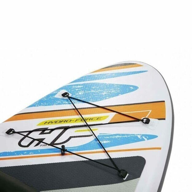 Надувная доска для плавания Bestway Hydro Force White Cap 10'